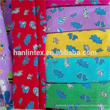 Alibaba Expres Cotton Flannel Fabric/ C20x10 40x42 150gsm / Reactive Print Flannel